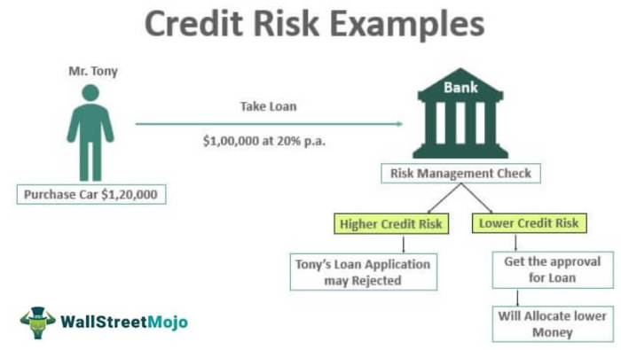 Risk credit default assessment ratio analysis finance counterparty factors